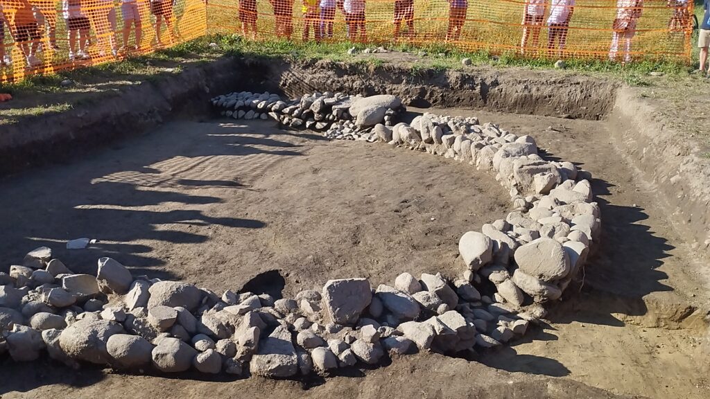 Chiesa trovata a sesto calende dopo gli scavi foto Filippo Tramelli